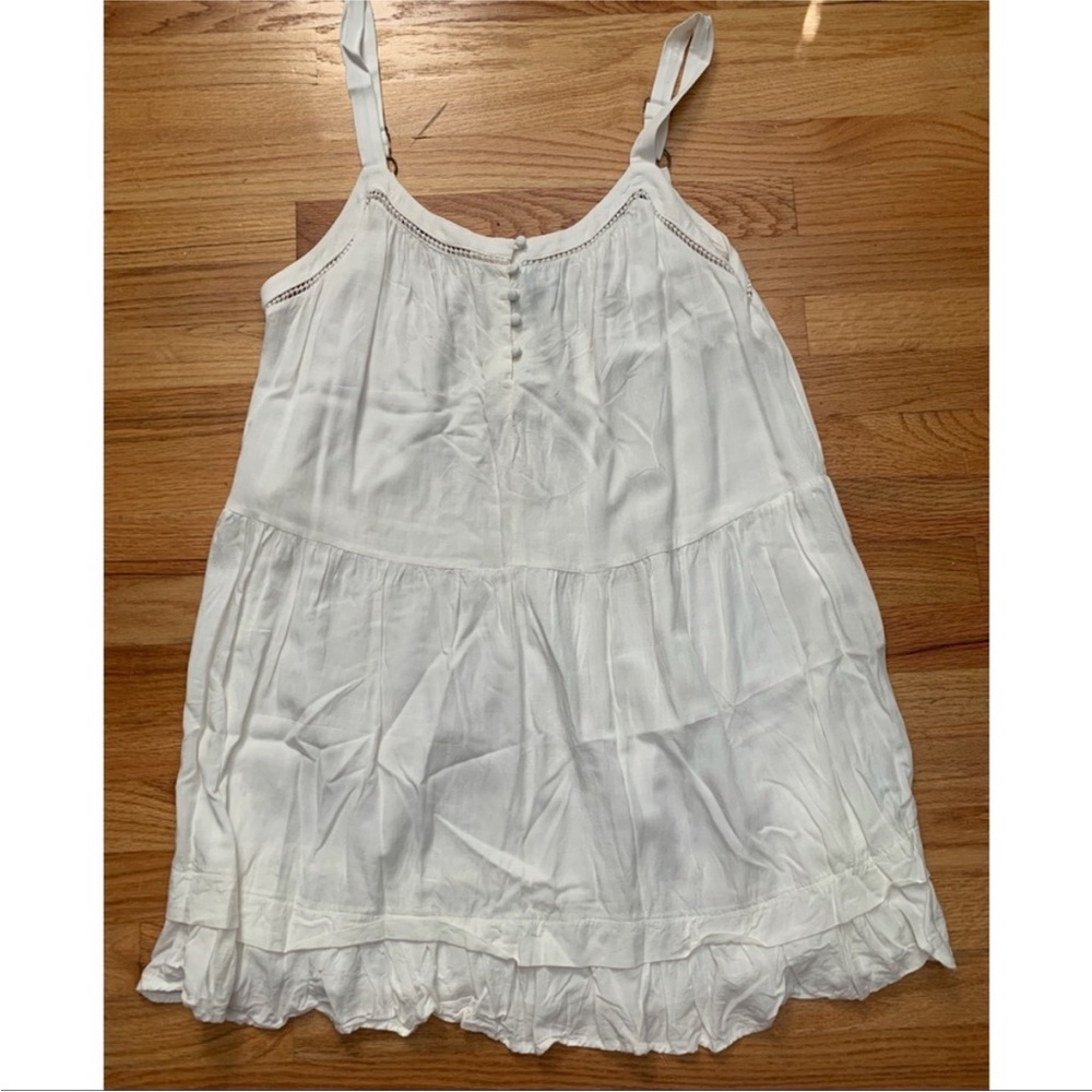 Wild Fable Boho White Casual Flowy Dress